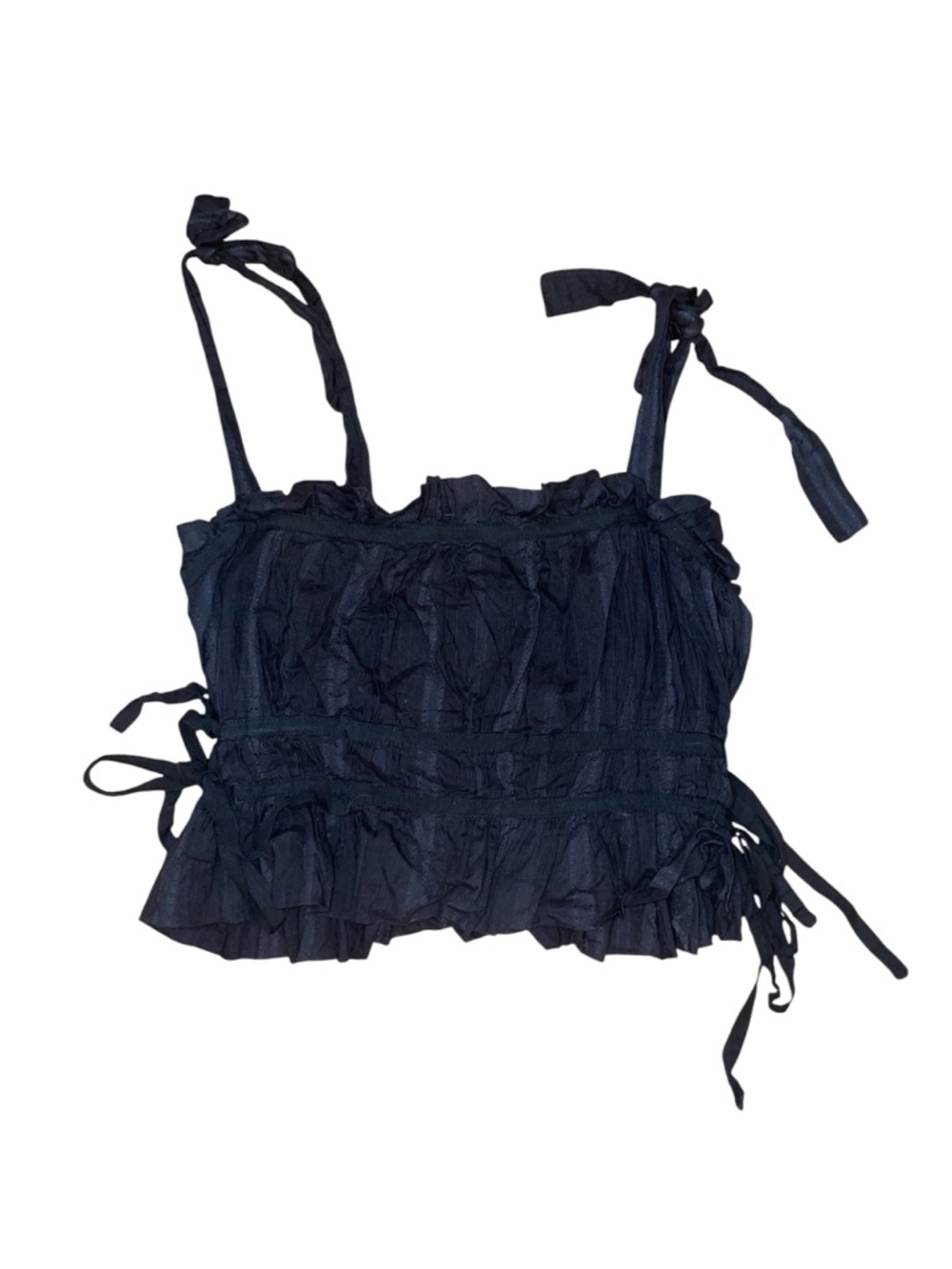 Playa lucila black sinch tank top